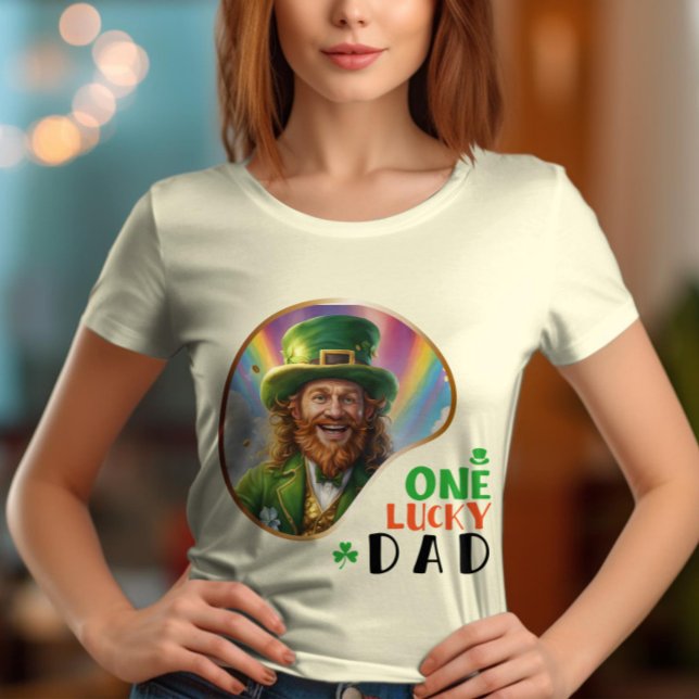 T-shirt Un père chanceux - Leprechaun Légendes (Créateur téléchargé)