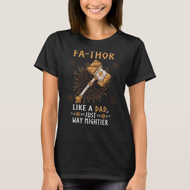 T-shirt Un Père Comme Un Père Juste Un Chemin De Plus Gran (Devant)