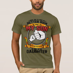 T-shirt Un père proche et un fils amoureux