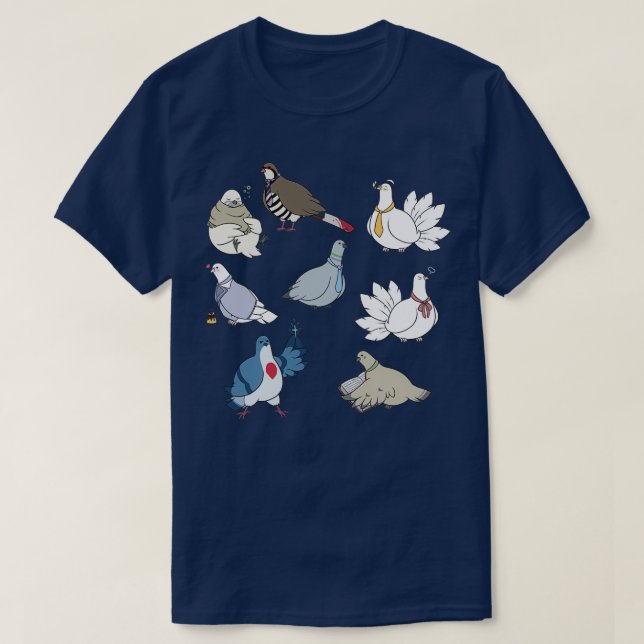 T-shirt Un petit ami heureux (Design devant)