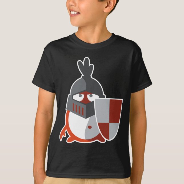 T-shirt un petit chevalier (Devant)
