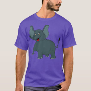 T-shirt Un petit éléphant mignon