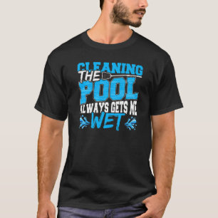 T-shirt Un Petit Garçon De Piscine Pour Un Garçon De Pisci