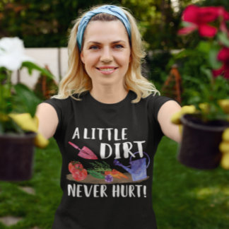 T-shirt Un Petit Jardin Ne Jamais Blessé Jardin Gardener C