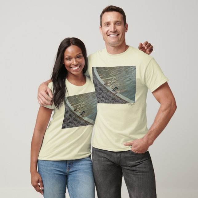 T-shirt Un petit pas - Hommes (Unisexe)