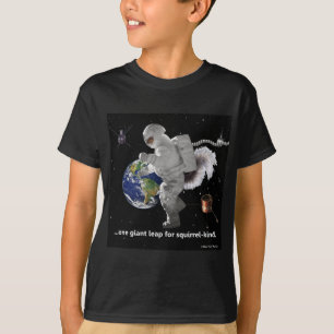 T-shirt Un petit pas pour l'écureuil