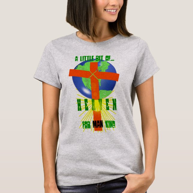 T-shirt Un petit peu de paradis - (Devant)