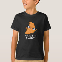 Un Petit Peu Flaky Drôle Croissant Pâtissier Pun D