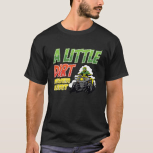 T-shirt Un petit quad de saleté en vélo