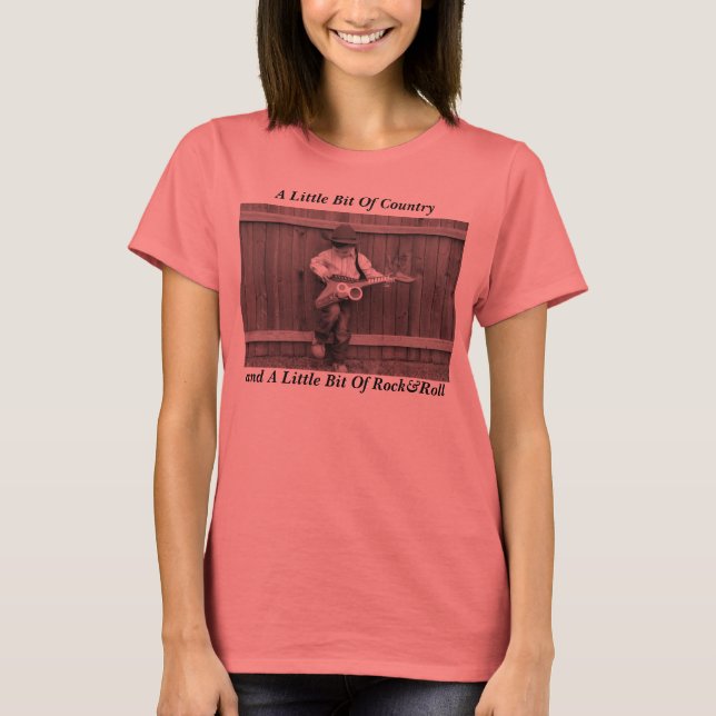 T-shirt Un Peu De Campagne Et Un L... (Devant)