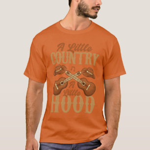 T-shirt Un peu de country, un peu de hood western musique