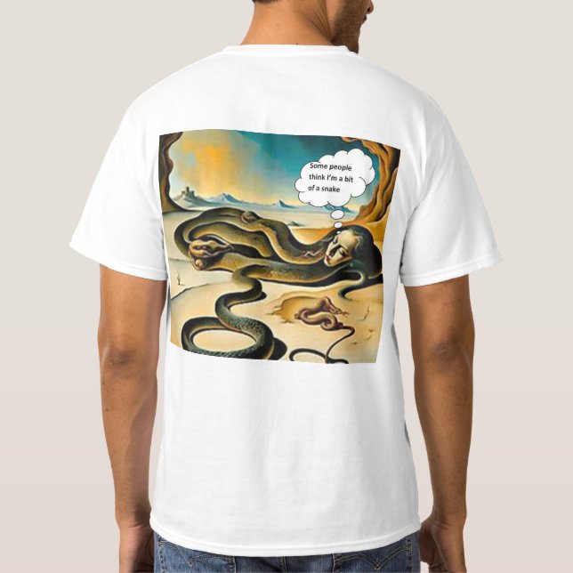 T-shirt Un peu de serpent (Dos)