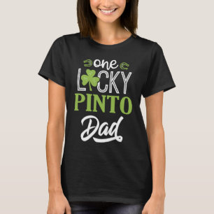 T-shirt Un PINTO Lucky Horse Papa Irlandais Horseback équi