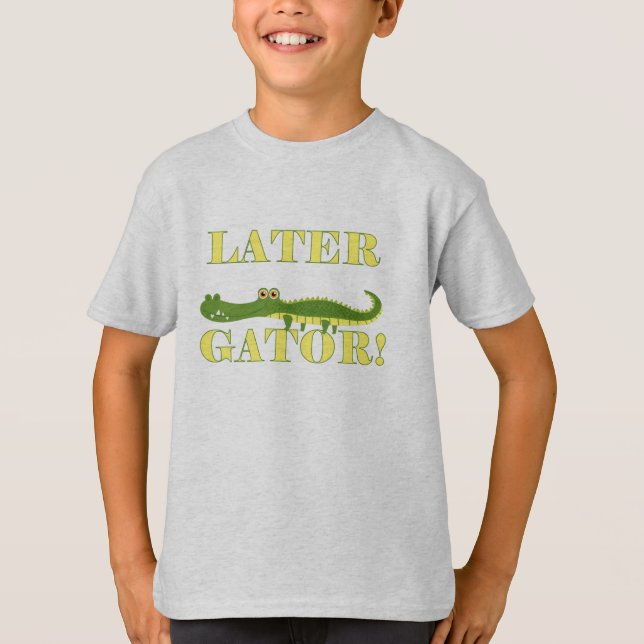 T-shirt Un plus défunt alligator (Devant)