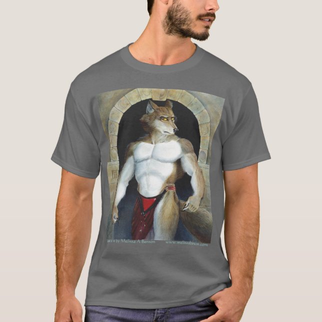 T-shirt Un plus grand loup-garou (Devant)