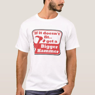 T-shirt Un plus grand marteau