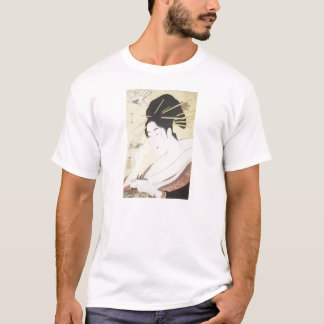 T-shirt Un poème de Kisen Hoshi, Eishi, 1795