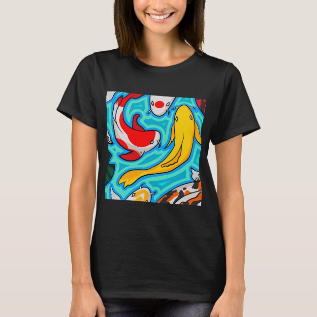 T-shirt Un Poisson Deux Poissons (Devant)