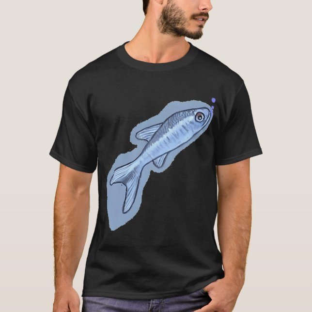 T-shirt Un poisson hors de l'eau (Devant)