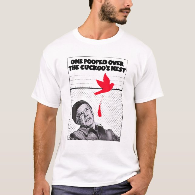 T-shirt Un Poli Au-Dessus Du Nid Du Cuckoo Drôle Biden Pol (Devant)