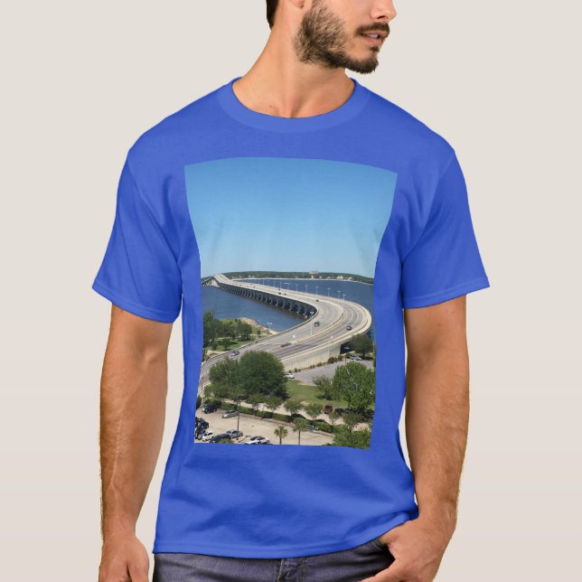 T-shirt Un pont à Biloxi (Devant)