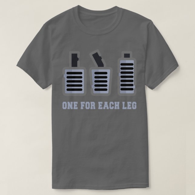 T-shirt Un pour chaque Leg Gear Shift Manual Car Don (Design devant)