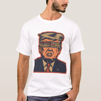 T-shirt Un président aveuglé par les problèmes mentaux