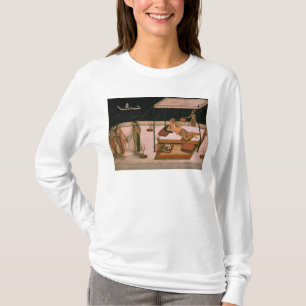 T-shirt Un prince de Mughal recevant une dame la nuit