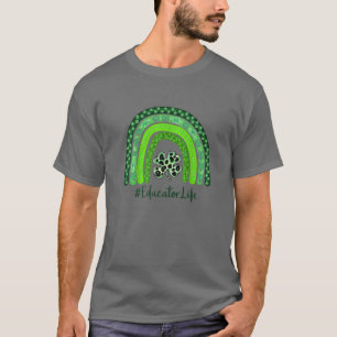 T-shirt Un Professeur Chanceux Ste Patrick's Day Educateur