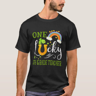 T-shirt Un Professeur de 5E Année Lucky St Patrick's Day R