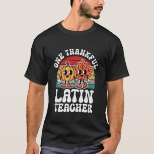 T-shirt Un professeur de latin reconnaissant, drôle, Thank