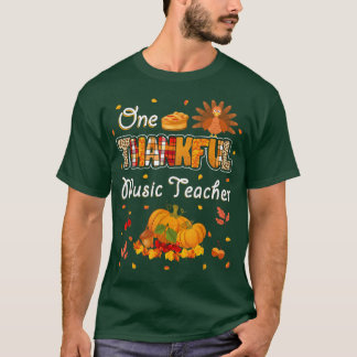 T-shirt Un Professeur De Musique Remercié Tombe De L'Autom