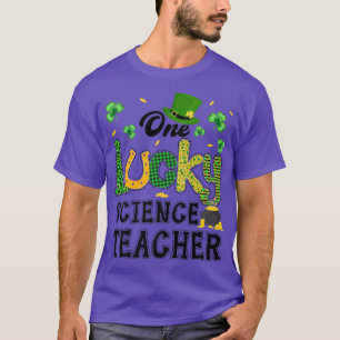 T-shirt Un professeur de sciences chanceux Jour de la Sain
