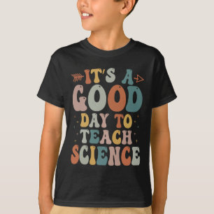 T-shirt Un Professeur De Sciences Donne Un Bon Jour À L'En