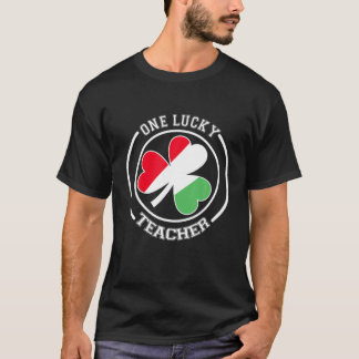 T-shirt Un Professeur Heureux La Saint Patrick