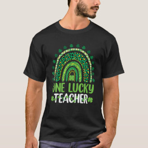 T-shirt Un Professeur Heureux Rainbow St Patrick’S Day App