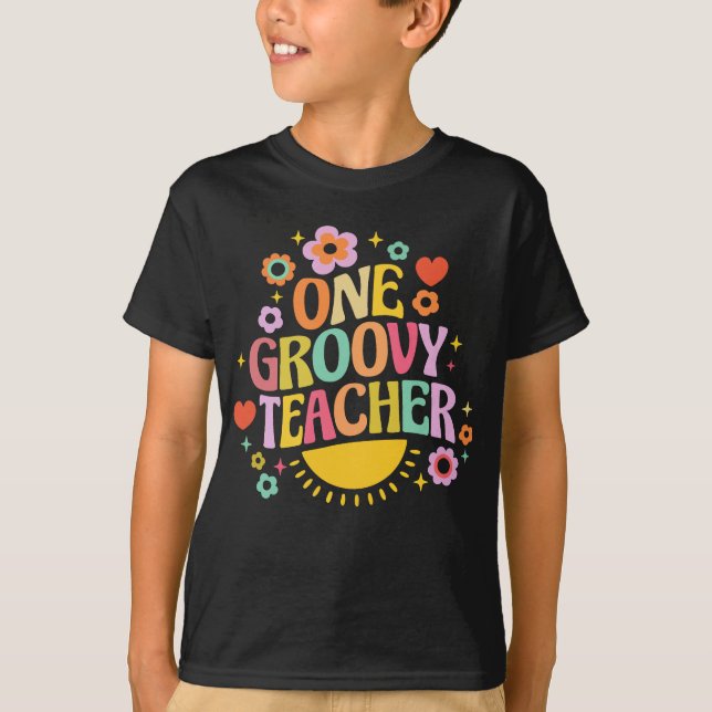 T-shirt Un professeur super cool (Devant)
