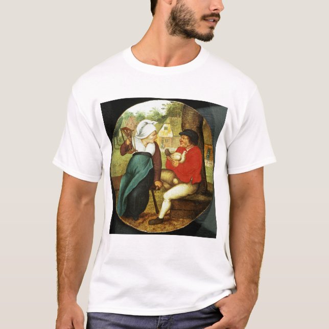 T-shirt Un proverbe flamand (Devant)