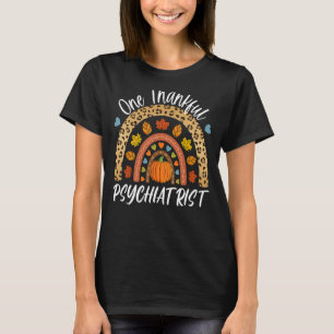 T-shirt Un psychiatre Remercié mignon Automne Automne auto