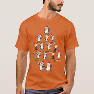 T-shirt Un pyjama familial fixe Noël Pingouin correspondan