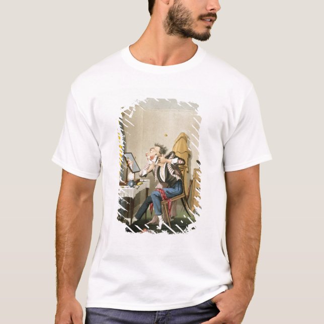 T-shirt Un rasoir émoussé, pub. par chasse, 1827 (etchin (Devant)