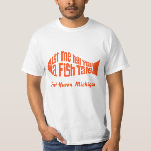 T-shirt Un récit de poisson Customisé