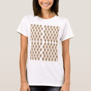 T-shirt Un reflet parfaitement symétrique d'une montagne l