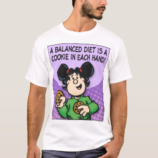 T-shirt Un régime équilibré