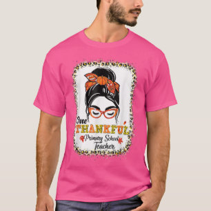 T-shirt Un Remerciant Enseignant De L'École Primaire Messy