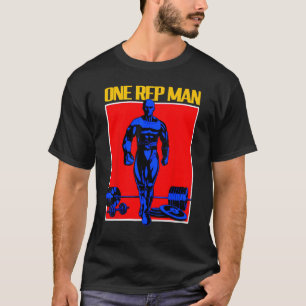 T-shirt Un Rep Homme Poids Bodybuilding Gym Workout