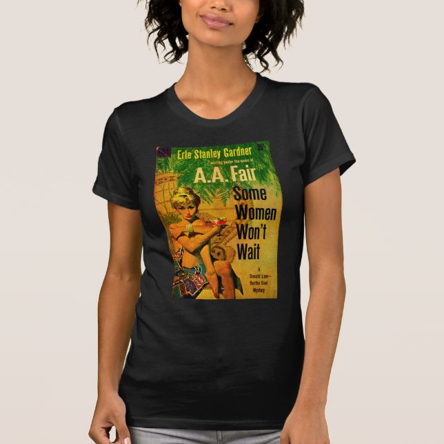 T-shirt Un roman sur les pulpes de 1953 raconte que certai (Devant)