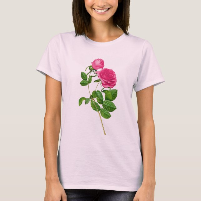 T-shirt Un Rose pour vous (Devant)