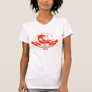 T-shirt Un rouge américain de héros