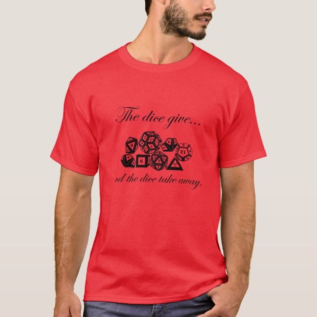 T-shirt Un rouleau des matrices (Devant)